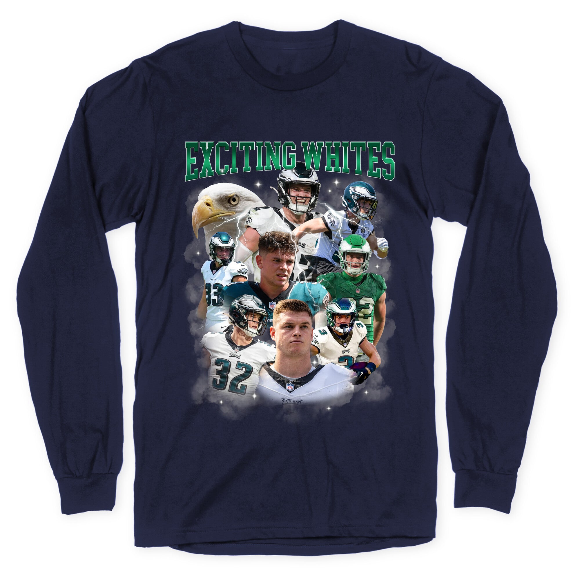 Exciting Whites Longsleeve Tee